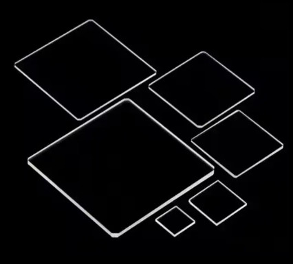 Customized Temperature Resistant Quartz Glass Plates for Square Applications