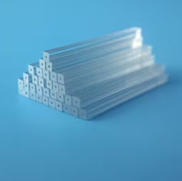 2.2g/cm³ Quartz Capillary Tube Polished Surface for Semiconductor Processing