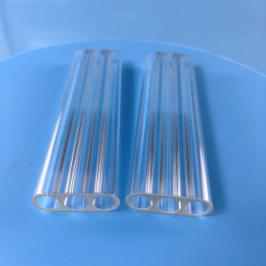 Cerium Doped Optical Quartz Glass Flow Tubes