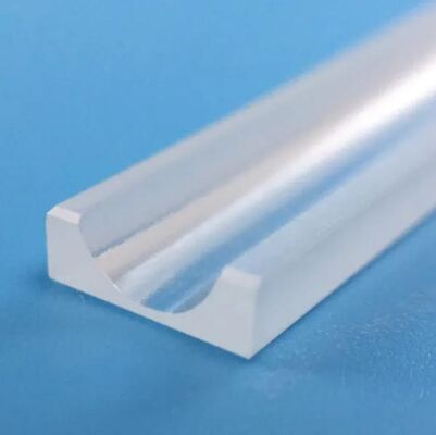 0.01 Ellipticity Semi Conductor U Shaped Quartz Rods For Precision