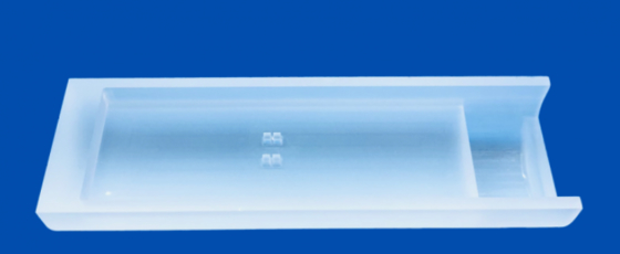 High Temperature Semicircle Machining Quartz Glass Parts For Industrial