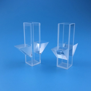 Square Optical Quartz Glass Cuvette for Lab ±0.03mm Tolerance