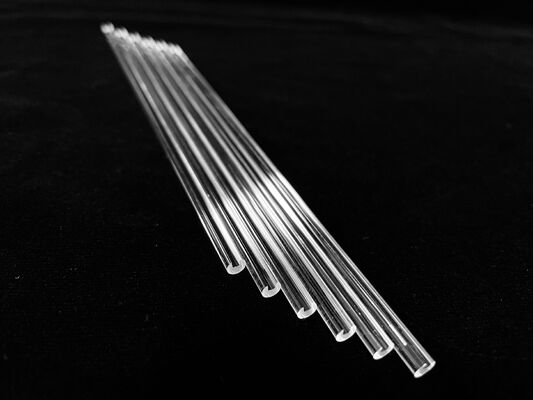Semi Circular Transparent Quartz Capillary Tube High Temperature Resistant For Semiconductor