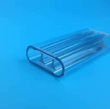 Laser Spare Parts Cerium Doped Three Hole Polished Quartz Chamber