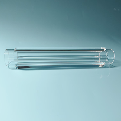 Double Side Polished Quartz Tubing OD 20mm × Length 128.5mm For Spectroscopic Instruments