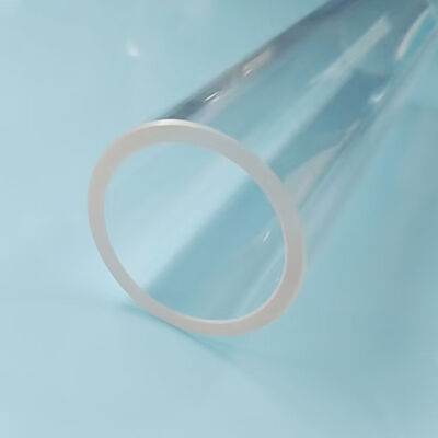 High Hardness 34*28*132mm Sapphire Glass Tube High Temperature Resistant